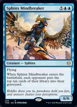 Sphinx Mindbreaker [Theros Beyond Death] | Arkham Games and Comics
