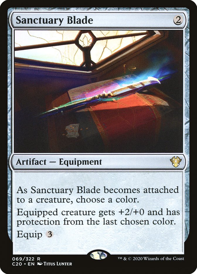 Sanctuary Blade [Commander 2020] | Arkham Games and Comics