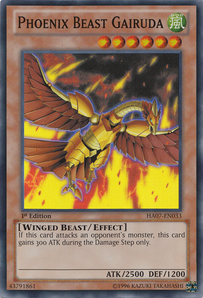 Phoenix Beast Gairuda [HA07-EN033] Super Rare | Arkham Games and Comics