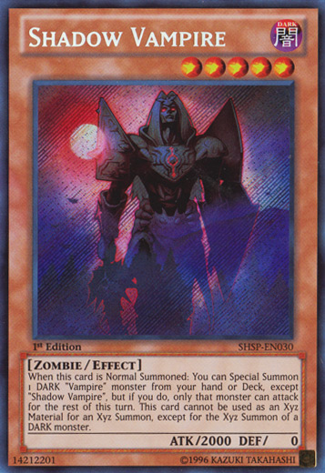 Shadow Vampire [SHSP-EN030] Secret Rare | Arkham Games and Comics