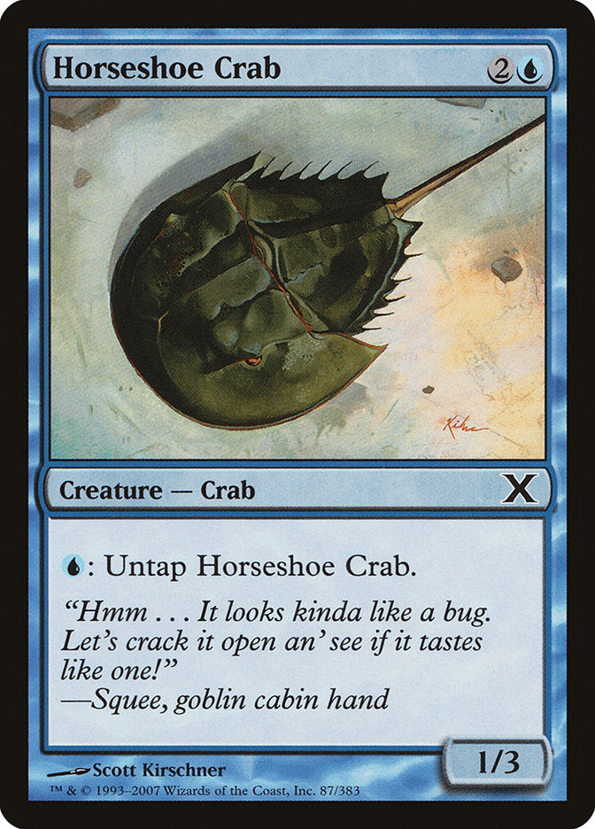 Horseshoe Crab [Tenth Edition] | Arkham Games and Comics