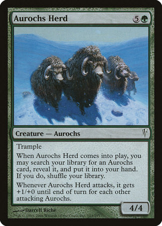 Aurochs Herd [Coldsnap] | Arkham Games and Comics