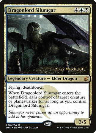 Dragonlord Silumgar [Dragons of Tarkir Promos] | Arkham Games and Comics