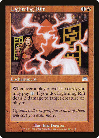 Lightning Rift [Onslaught] | Arkham Games and Comics