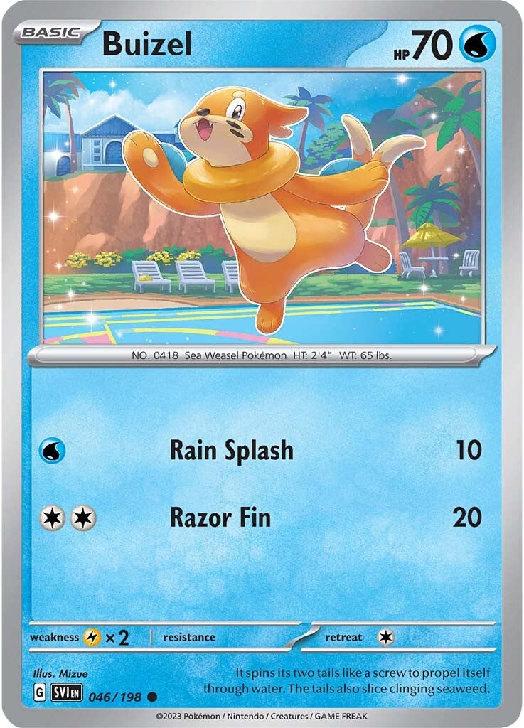 Buizel (046/198) [Scarlet & Violet: Base Set] | Arkham Games and Comics