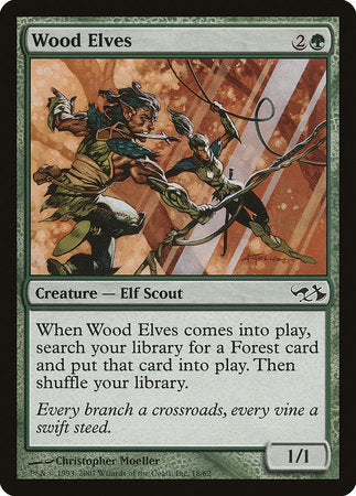 Wood Elves [Duel Decks: Elves vs. Goblins] | Arkham Games and Comics