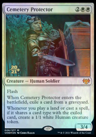 Cemetery Protector [Innistrad: Crimson Vow Prerelease Promos] | Arkham Games and Comics