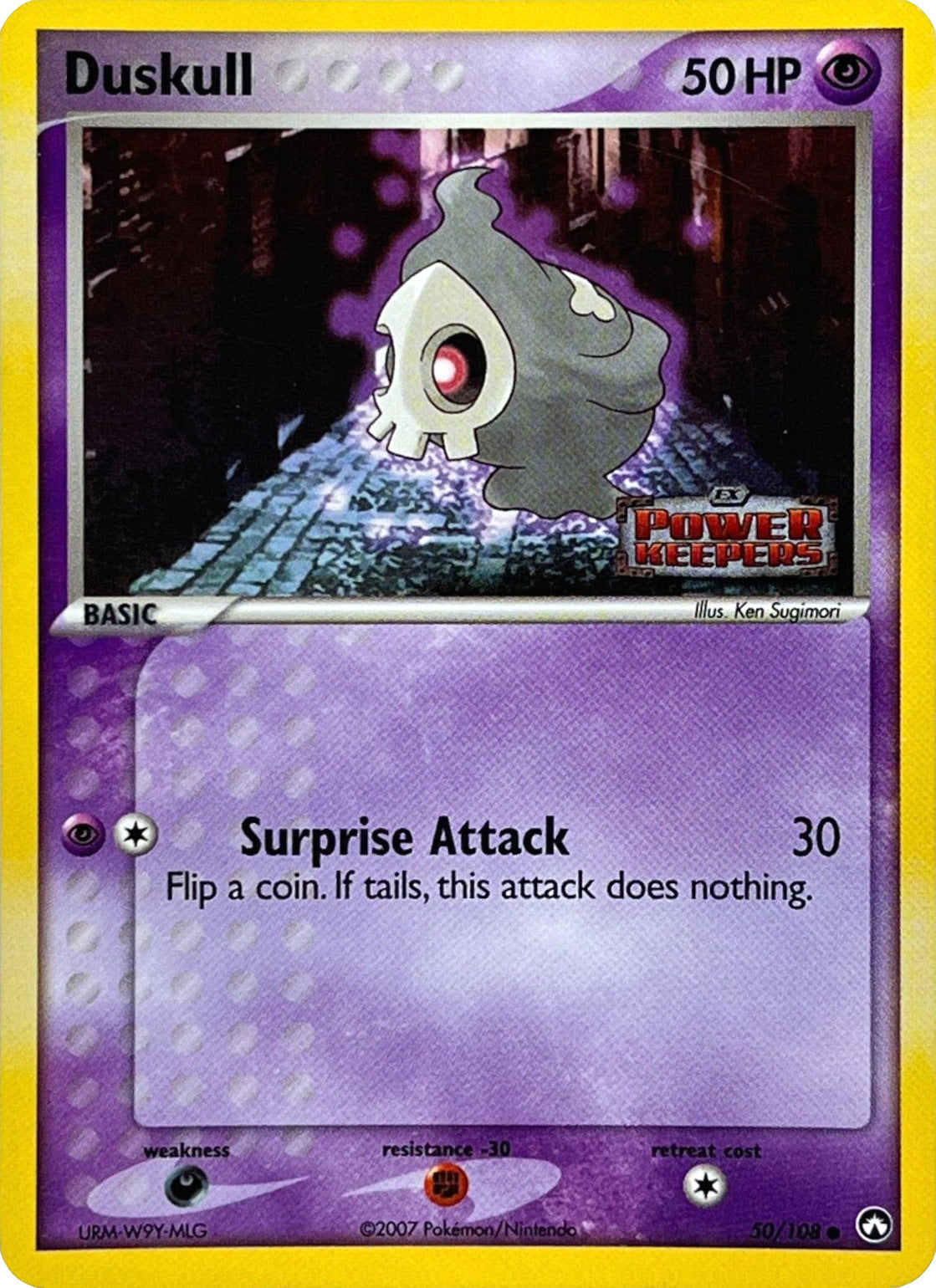 Duskull (50/108) (Stamped) [EX: Power Keepers] | Arkham Games and Comics