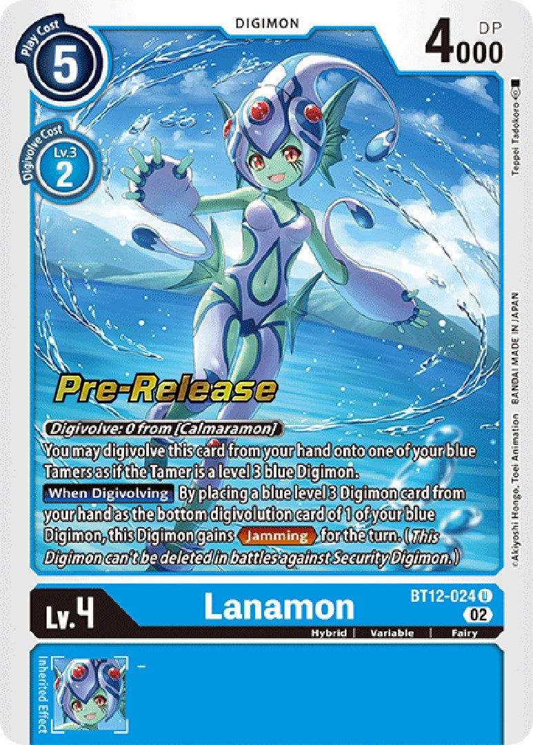 Lanamon [BT12-024] [Across Time Pre-Release Cards] | Arkham Games and Comics