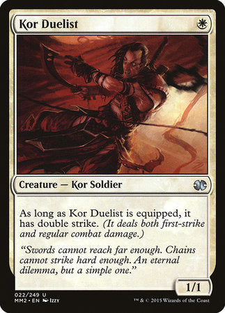 Kor Duelist [Modern Masters 2015] | Arkham Games and Comics