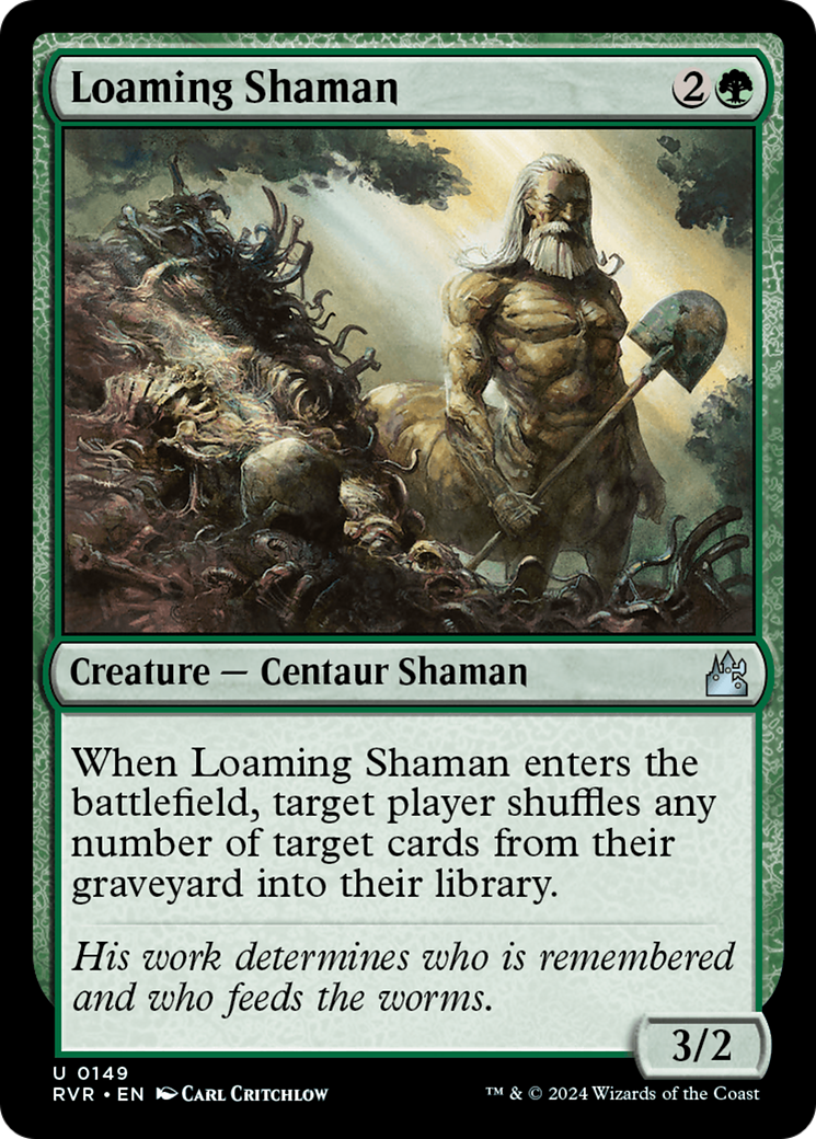 Loaming Shaman [Ravnica Remastered] | Arkham Games and Comics