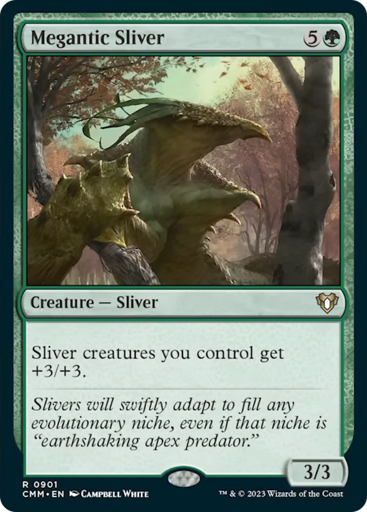 Megantic Sliver [Commander Masters] | Arkham Games and Comics