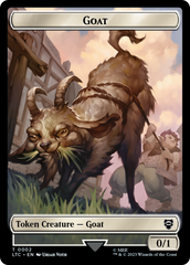 Bird // Goat Token [The Lord of the Rings: Tales of Middle-Earth Commander Tokens] | Arkham Games and Comics