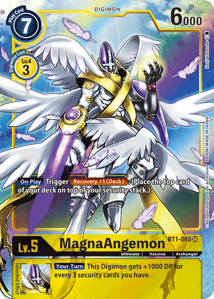 MagnaAngemon [BT1-060] (Alternate Art) [Release Special Booster Ver.1.0] | Arkham Games and Comics