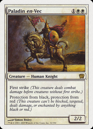 Paladin en-Vec [Ninth Edition] | Arkham Games and Comics