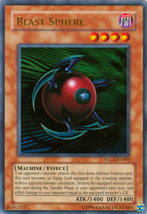 Blast Sphere [DLG1-EN092] Ultra Rare | Arkham Games and Comics