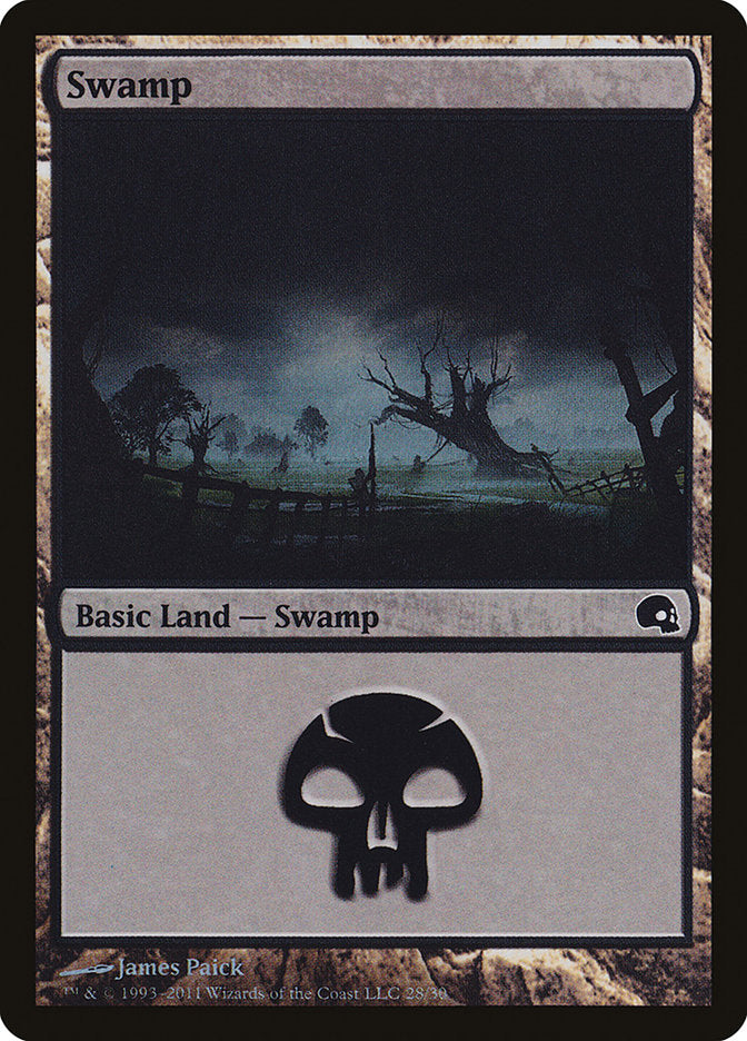 Swamp (28) [Premium Deck Series: Graveborn] | Arkham Games and Comics