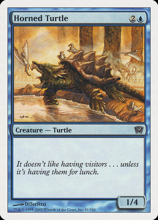 Horned Turtle [Ninth Edition] | Arkham Games and Comics