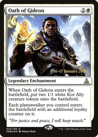 Oath of Gideon [Oath of the Gatewatch Promos] | Arkham Games and Comics