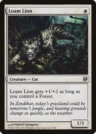 Loam Lion [Duel Decks: Ajani vs. Nicol Bolas] | Arkham Games and Comics