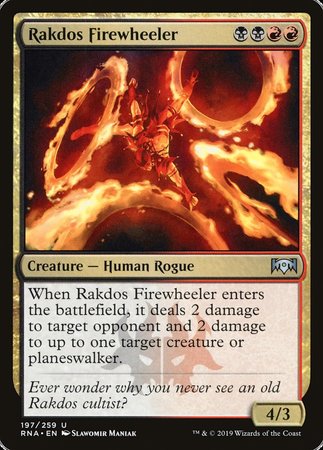 Rakdos Firewheeler [Ravnica Allegiance] | Arkham Games and Comics