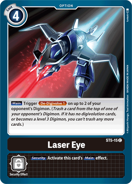 Laser Eye [ST5-15] [Starter Deck: Machine Black] | Arkham Games and Comics