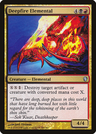 Deepfire Elemental [Commander 2013] | Arkham Games and Comics