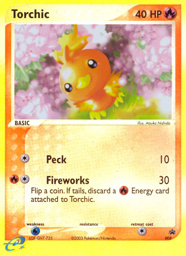 Torchic (008) [Nintendo: Black Star Promos] | Arkham Games and Comics