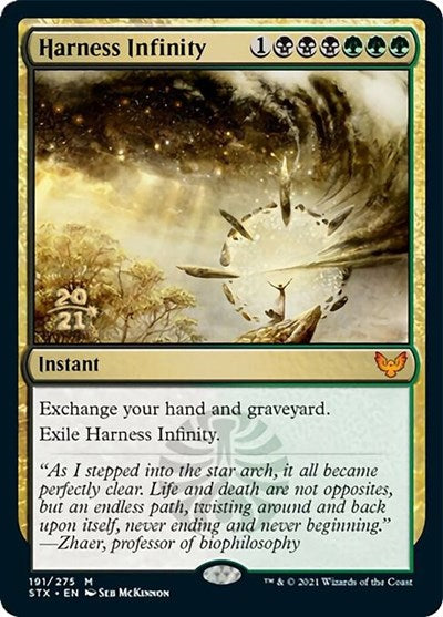 Harness Infinity [Strixhaven: School of Mages Prerelease Promos] | Arkham Games and Comics