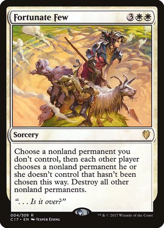 Fortunate Few [Commander 2017] | Arkham Games and Comics