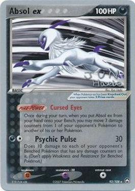 Absol ex (92/108) (Flyvees - Jun Hasebe) [World Championships 2007] | Arkham Games and Comics