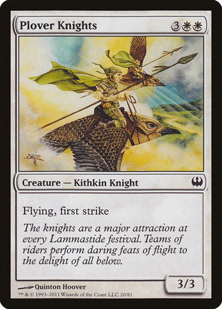 Plover Knights [Duel Decks: Knights vs. Dragons] | Arkham Games and Comics