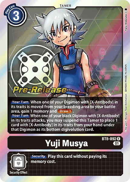 Yuji Musya [BT8-092] [New Awakening Pre-Release Cards] | Arkham Games and Comics