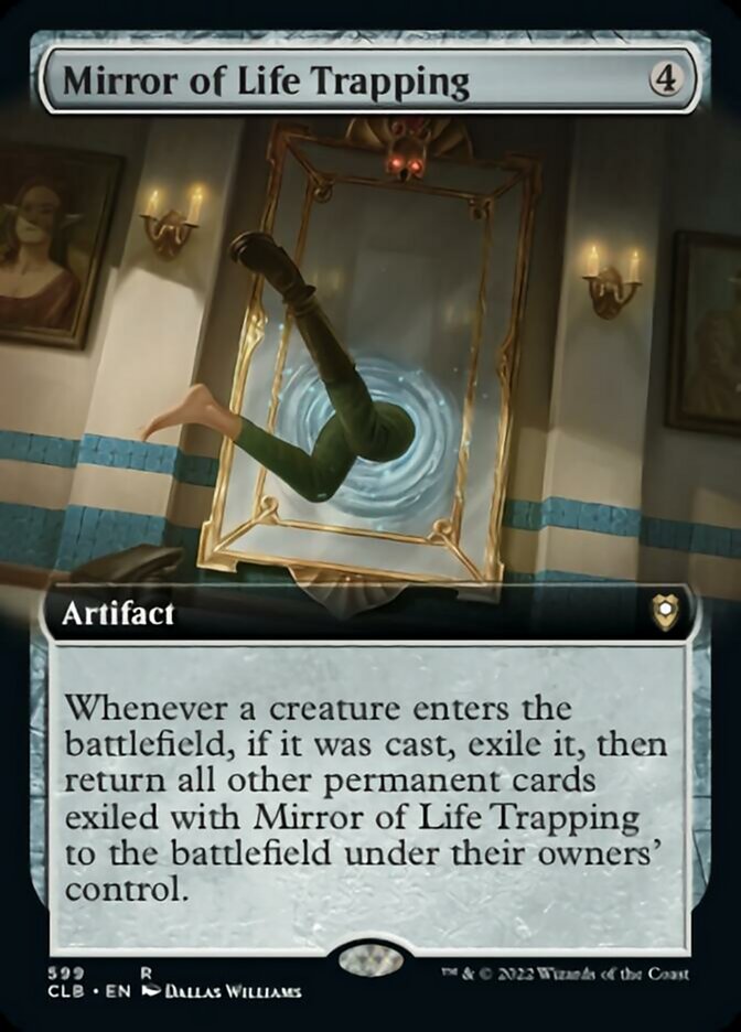 Mirror of Life Trapping (Extended Art) [Commander Legends: Battle for Baldur's Gate] | Arkham Games and Comics