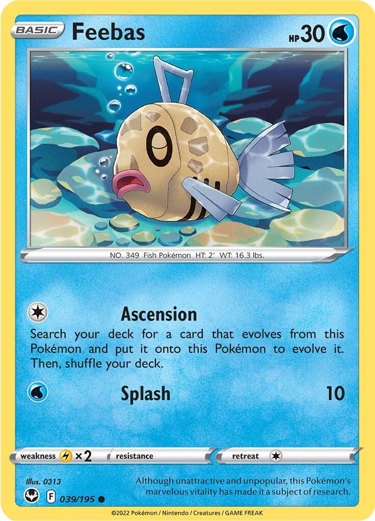 Feebas (039/195) [Sword & Shield: Silver Tempest] | Arkham Games and Comics