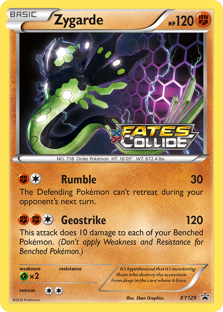 Zygarde (XY129) [XY: Black Star Promos] | Arkham Games and Comics