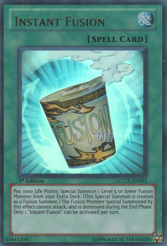 Instant Fusion [LCGX-EN095] Ultra Rare | Arkham Games and Comics