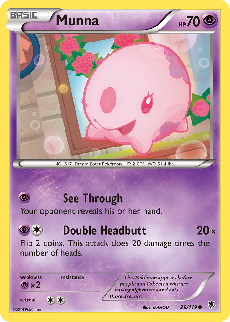 Munna (39/119) [XY: Phantom Forces] | Arkham Games and Comics