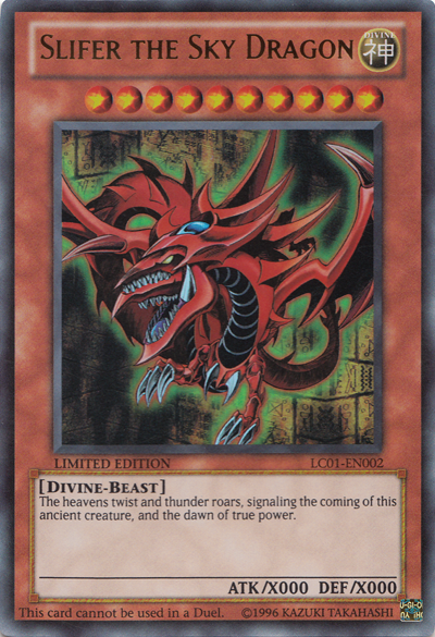 Slifer the Sky Dragon [LC01-EN002] Ultra Rare | Arkham Games and Comics