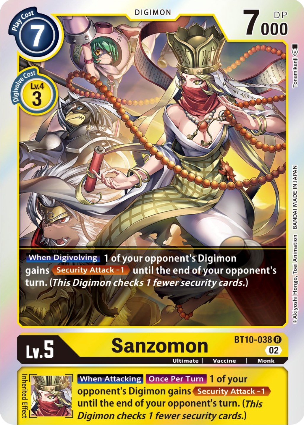 Sanzomon [BT10-038] [Xros Encounter] | Arkham Games and Comics