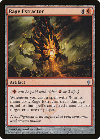 Rage Extractor [New Phyrexia] | Arkham Games and Comics