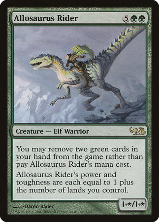 Allosaurus Rider [Duel Decks: Elves vs. Goblins] | Arkham Games and Comics