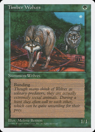 Timber Wolves [Fourth Edition] | Arkham Games and Comics