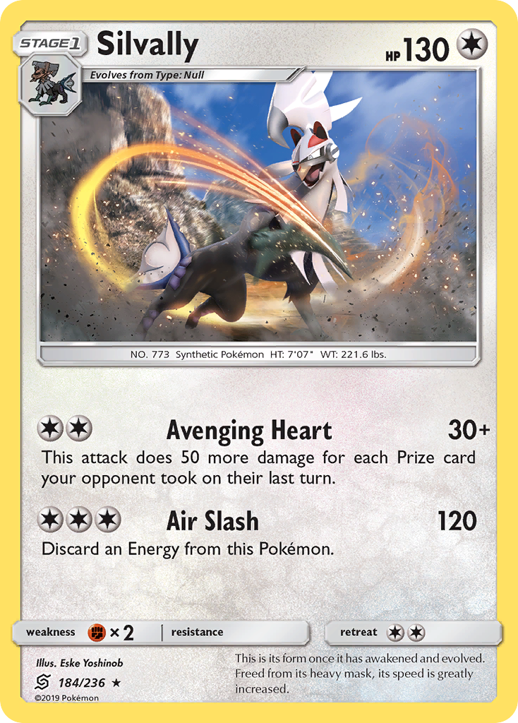 Silvally (184/236) [Sun & Moon: Unified Minds] | Arkham Games and Comics