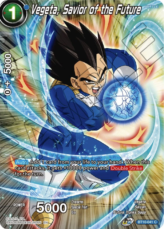 Vegeta, Savior of the Future (BT10-041) [Theme Selection: History of Vegeta] | Arkham Games and Comics