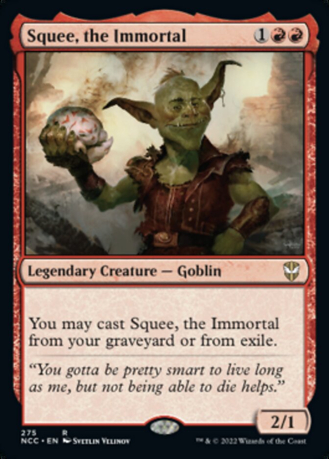 Squee, the Immortal [Streets of New Capenna Commander] | Arkham Games and Comics