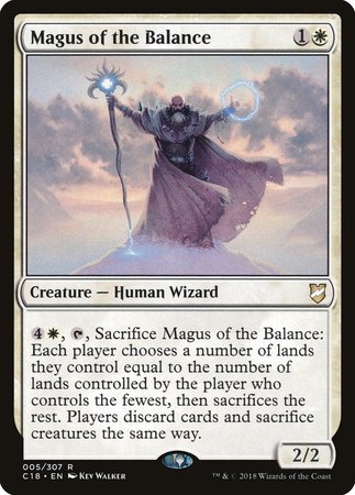 Magus of the Balance [Commander 2018] | Arkham Games and Comics