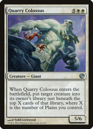 Quarry Colossus [Journey into Nyx] | Arkham Games and Comics