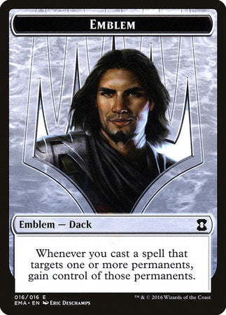 Emblem - Dack Fayden [Eternal Masters Tokens] | Arkham Games and Comics