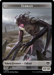 Eldrazi // Myr Double-Sided Token [Commander Masters Tokens] | Arkham Games and Comics